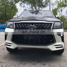 Car Body Kits for Hilux Vigo/Revo Update LX570 Body Kit Bumper Guard Pickup Facelift for Toyota Hilux Vigo Upgrade Facelift thumbnail-5