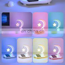 Wireless Charging Plug In Children's Night Light Led Bluetooth Speaker 7color Change Smart Baby Night Light thumbnail-5