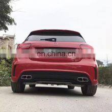 12-15 For Mercedes A Class W176 Modified A45 AMG Rear Lip And Diffuser thumbnail-3
