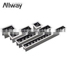 ALLWAY Long Brightness Anti Glare Aluminum Linear Recessed Light 2w 4w 10w 20w 30w Downlight thumbnail-1