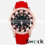 2016 High Class Watch,mosaic Jewelry Watch,silicone Stylish Girls Watch thumbnail-1