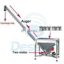 Vibrating Hopper Inclined Screw Conveyor / Auger Feeding Machine thumbnail-3