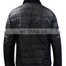 Custom Design Fashion Hot Selling Padded Quilted Puffer Jacket Men Black Winter Puffer Jacket thumbnail-3