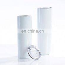 Straight 20 oz Travel Straight 20 oz Skinny Sublimation Tumblers thumbnail-4