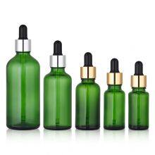 5ml Green Essential Oil Sub Bottled Spot Aromatic Dropper Glass Bottle 100ml Bayonet Anti-theft Cap Sample Bottle thumbnail-2