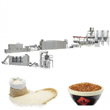 Artificial production of nutritional rice grain strengthening rice making machine equipment artificial rice production line