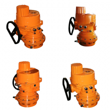 Explosion-proof ExdIICT4 QT 4-20ma Part-turn Motorized Electric Actuator