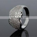Sexy Women Lip Design Banquet Jewelry Fashion Pave Setting Cubic Zirconia Finger Ring thumbnail-5