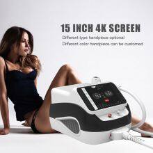 Newest Promotion 3waves 755 808 1064 Painless Hair Removal Diode Laser Diodo Depilacion Ice Platinum Price thumbnail-3
