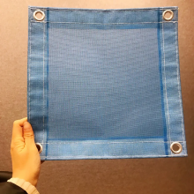 Top Grade Outdoor PVC Mesh Mesh PVC Mesh Fabric Textilene Woven Mesh Fabric Two-Color PVC Woven Mesh Fabric Wholesale