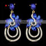 Alloy Jewelry Copper Brass Plating Gold Silver Stud Earring thumbnail-1