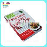Professional Good Design Lovely Flim Lamination Coated Paper Cook Book Printing