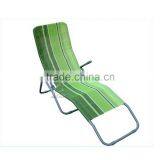 Outdoor Lounger Chair Backrest With Armrest Garden Portable Beach Pool Aluminium Sun Lazy Lounger thumbnail-3