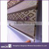 Diamond Design Jacquard Slat Horizontal Pattern Polyester Material Zebra Blinds thumbnail-3