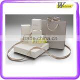 Custom Logo Printed Jewelry Cardboard Gift Boxes With Clear Window