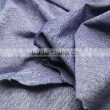 Wholesale Stock Grey Jersey Microfiber Melange Single Jersey Sports Shirt Fabric thumbnail-5