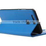 With Card Slot Photo Frame Holder Flip Case for Huawei P9 Litchi Grain PU Leather Wallet Cover MMT MT-5670 thumbnail-3