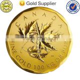 high quality gold plated customized soft enamel souvenir collectible coin                        
                                                Quality Choice