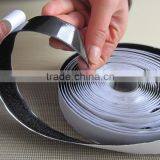 100% Nylon Black Sewing-free Self-adhesive Hook and Loop Fastener