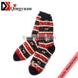 High Quality Popular Design Lovely Patten Wholesale Thick Terry Sock Chrismas Women Socks in Winter thumbnail-1