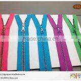 Magic Blue Plastic Zipper Manufacturer Wholesale Plastic Zipper for Garment and Bag thumbnail-4