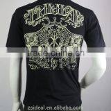 Mans Combed Cotton Full Silkscreen Printed T-shirt,design T-shirt thumbnail-4