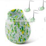 Fresh Lemon Style NFC Speakers Green Pattern Wireless Speakers Phone Sound