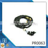 Mens Beaded Necklaces Nature Rosary Yoga Necklace thumbnail-1