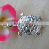 Silver Animal Tortoise Jewelry Metal Charms thumbnail-1