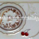 Saleable Kitchen Ceramic Border With Shinny Golden 10X30CM thumbnail-1