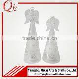 Romantic Style Hotsell Glass Angel With LED Light for Home Decoration