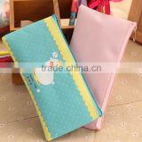 Hot sale cheap plain sheep pencil case , pencil bag for girls china supplier