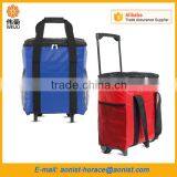 Good Quality 600D Polyester Trolley Cooler Bag With 4 Wheels Quality Choice thumbnail-3