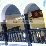 Black Marble Staircase Railing Designs Hand Carved Stone Sculpture From Vietnam thumbnail-3