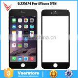 Hot Sale 9H Wholesale Toughened Membrane for Iphone 5/5S Tempered Glass Screen Protector