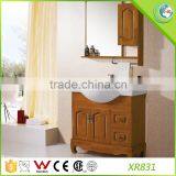 Wood Bathroom Wood Mirrored Cabinets thumbnail-1