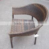 Outdoor Furniture Good Quality Leisure Handmade Rattan Wicker Stacking Garden Chair YC103 thumbnail-3