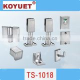Toilet Partition Accessories Zinc Alloy Plate Door Partition indicating lock handle Angle Code Partition Hinge suits
