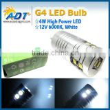 Hot selling G4 Base 5W 12V High Power LED Light Bulb Durable Lamp Warm/Cool White