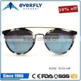 Recently New Style Italy Design Shiny Colorful Acetate Sunglasses Manufacturing China Factory for EU & USA Market Quality Choice