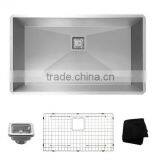 China Supplier Handmade Undermount Single Bowl Stainless Steel Kitchen Sink thumbnail-2