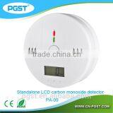 Digit Display Standalone Carbon Monoxide Detector, AA Battery, EN 50291