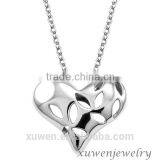 2016 Silver Tone OEM Stainless Steel Broken Heart Pendant Necklace Quality Choice