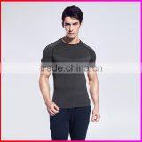 2016 New Style Tennis Clothes Sport T-shirt , Men Slimming Body Shaper, Men Sports Wear thumbnail-3
