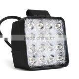 2pcs 4.3Inch 48W 16*3W Spot Epistar LED Working Light Waterproof Fog Lamp DRL For Universal Jeep SUV ATV Off-road Truck Car thumbnail-6