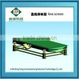 DingFeng brand automatic waste tyre vibrating screen