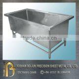 Customized High Quality Product Stainless Steel Kitchen Stroge Sink Exports Fabrication