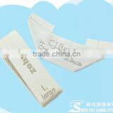 High Quality Woven Edged Shuttle Loom Satin Woven Label thumbnail-1