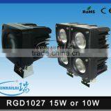 10W or 15W Epistar Super Bright Waterproof IP68 RGD1027 Portable Rechargeable Led Stand Work Light