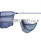 SAVAGE GEAR FOLDING LANDING NET RUBBER MESH LARGE EXTRA LARGE TELESCOPIC PIKE